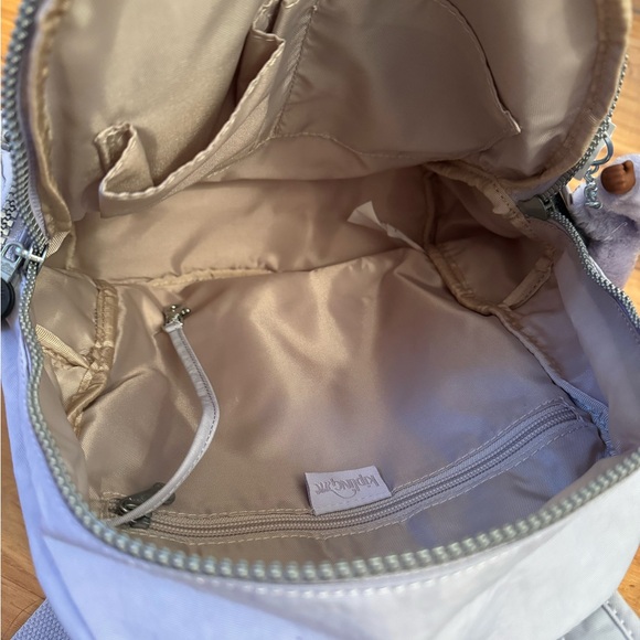 Kipling Lavender Backpack with Monkey Charm main image 7